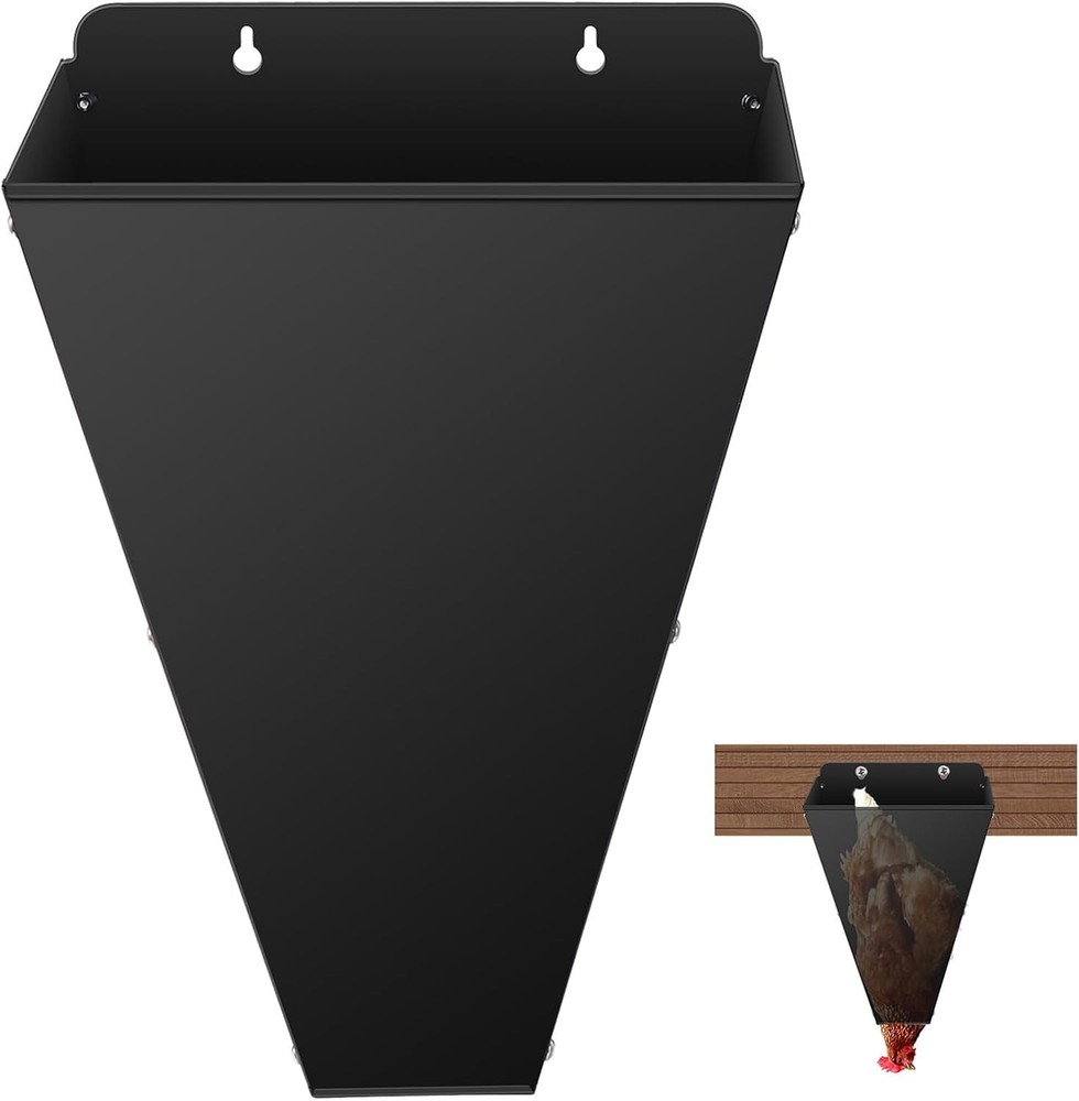 Rust-Resistant Medium Chicken Cone - Steel for Safe Poultry Processing