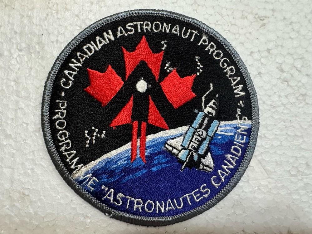 Vintage NASA Space Shuttle Patch - Canadian Astronaut Program