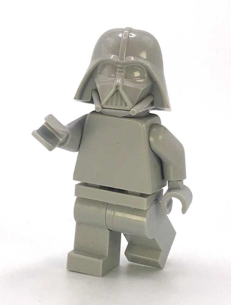 LEGO® Star Wars Darth Vader Prototype Monochrome Light Gray 100% Authentic