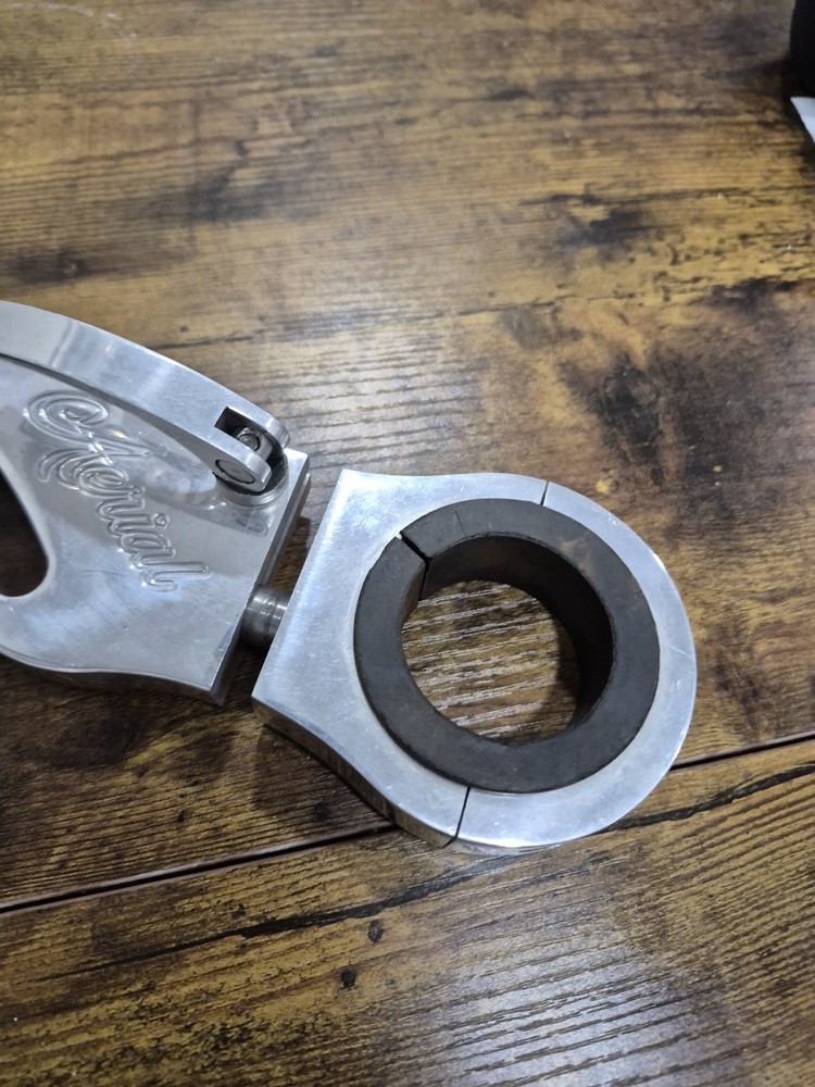 Aerial Wakeboard Tower Mirror Bracket Silver Adjustable Mirror
