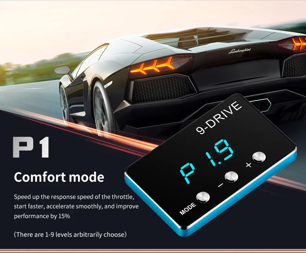 Throttle Response Controller Smart Accelerator For Ford F150 F250 Transit Focus