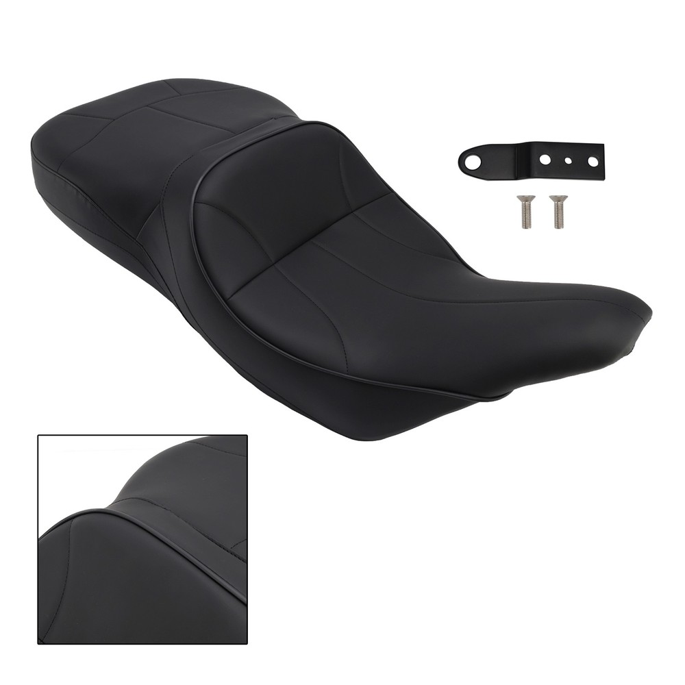 Replace Front Rear Driver Passenger Seat Smooth For Touring Road King 1997-2007