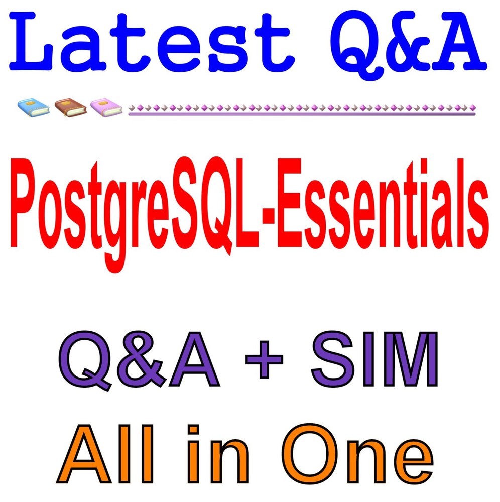 PostgreSQL Essentials Certification v13 Exam Q&A