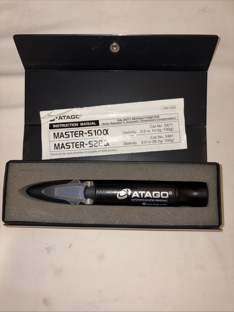 ATAGO Handheld MASTER-S10 Refractometer - Slightly Used