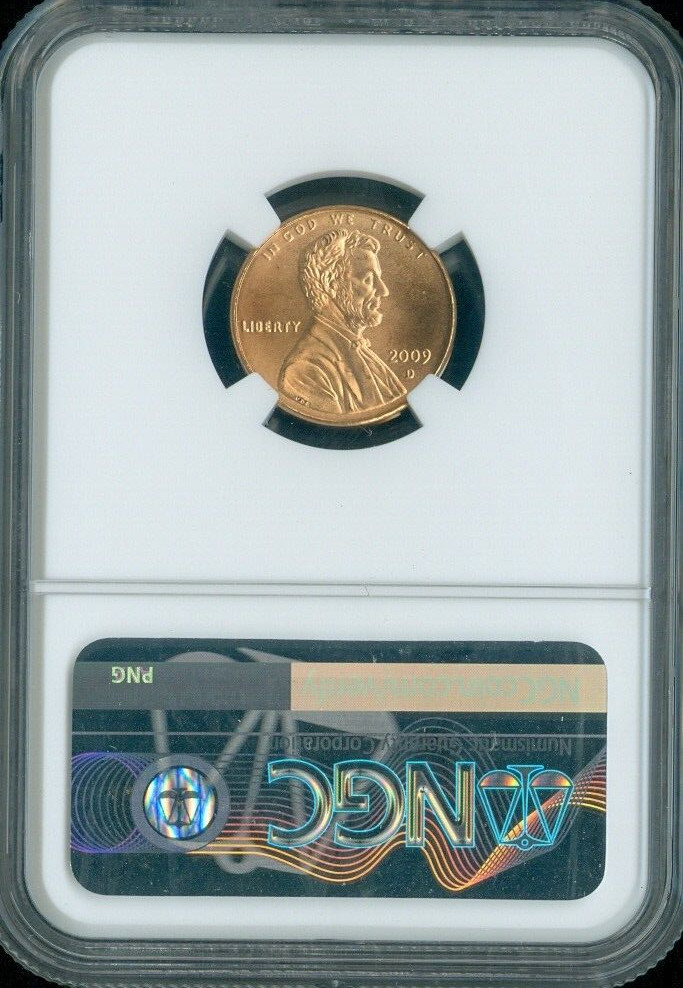 2009 Lincoln Cent Formative Years NGC MS66 RED Quality