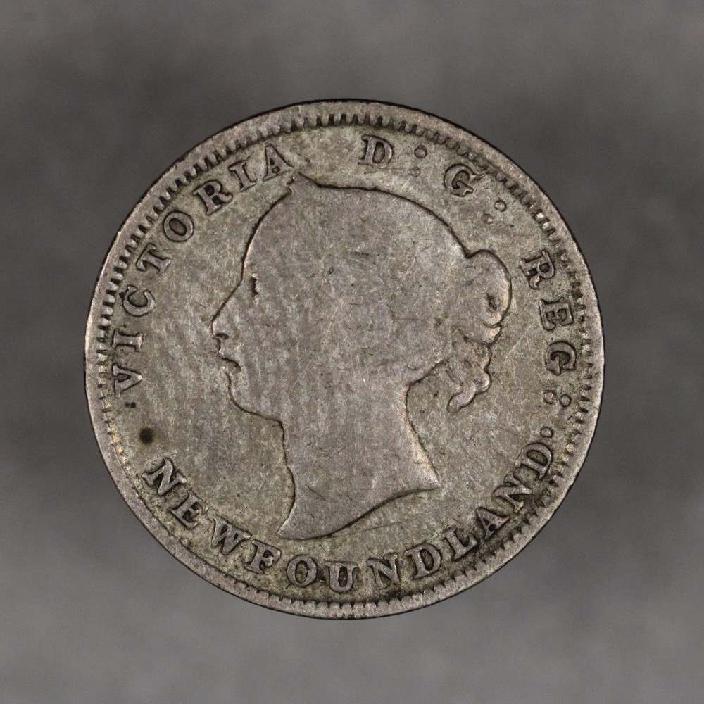1894 Newfoundland Silver 5 Cents