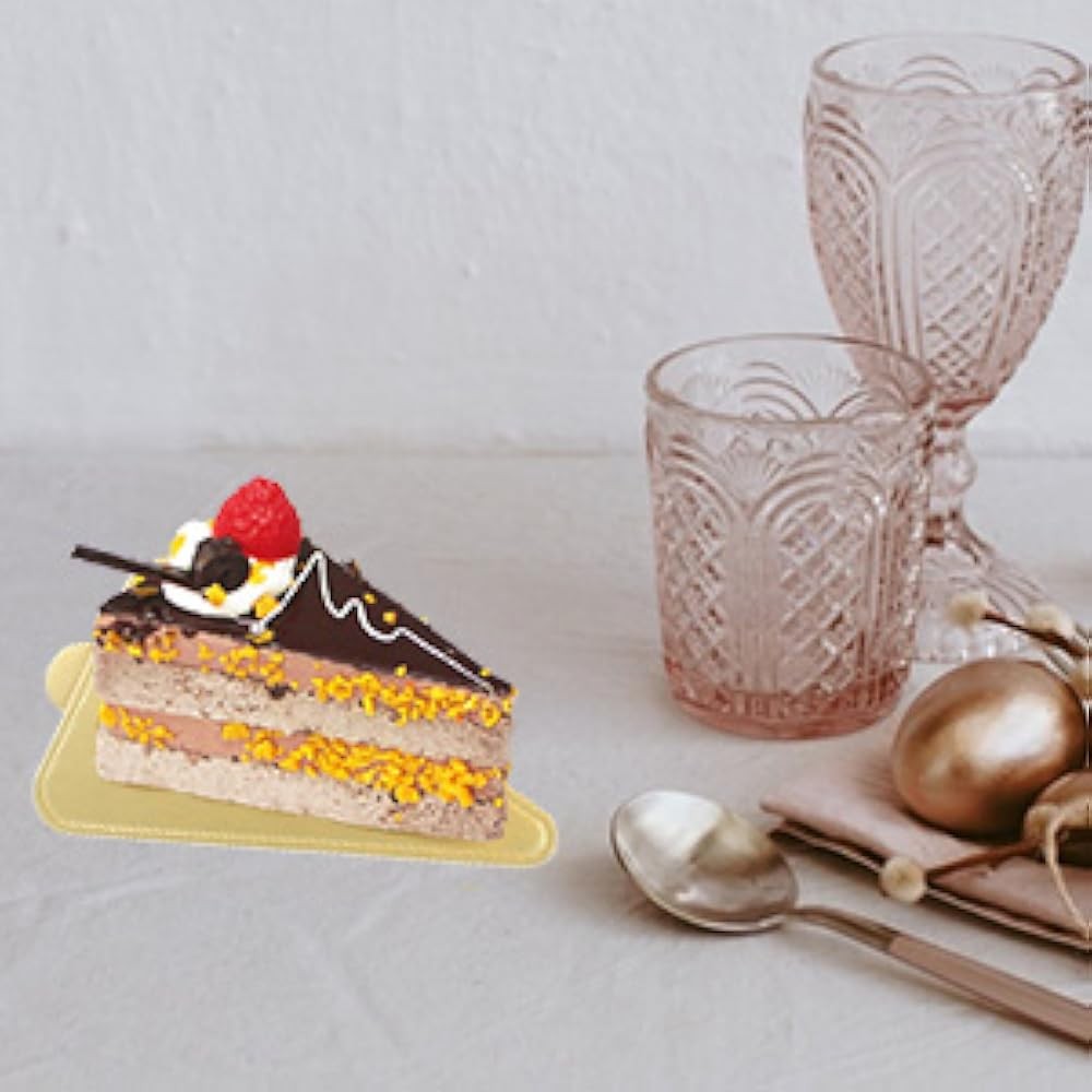 Triangle Cake Bases, Mini Cake Board Mousse Cake Cardboards Dert