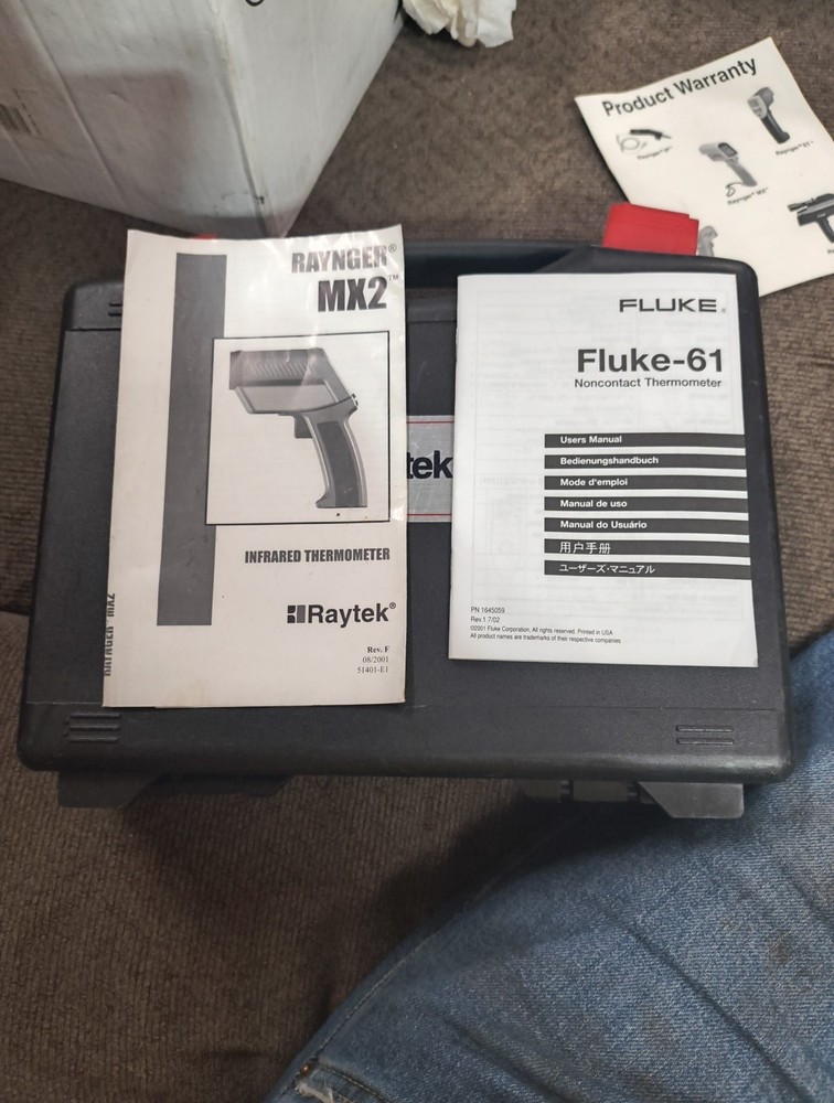 raynger mx2 infrared thermometer