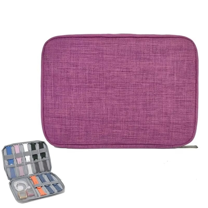 Watchband Box for Apple Watch Strap Watch Organizer Case Data Cable