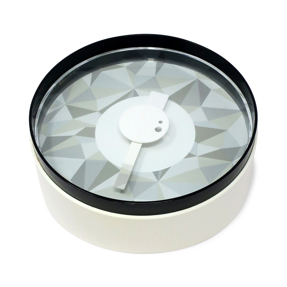 Postmodern Slantime Wall Clock by Semk Design clock