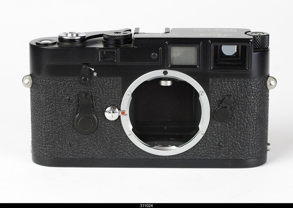 Leica M3 Black Paint Repaint Double Stroke Mint