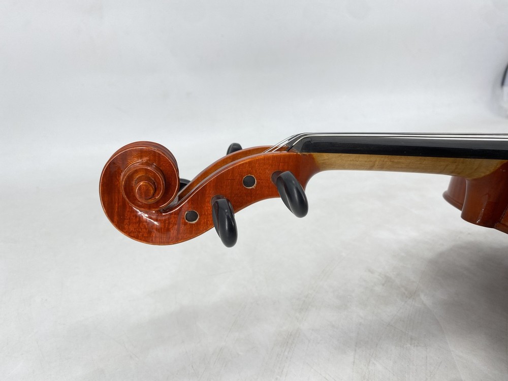 Handcrafted 4/4 Violin Solid One-Piece Back Flamed Maple Spruce Top Complete Set