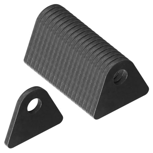 20 Pack Weld-On Tabs, Shock Basic Weld Tab, 1-7/8" Height, 1/2" Bolt Hole,