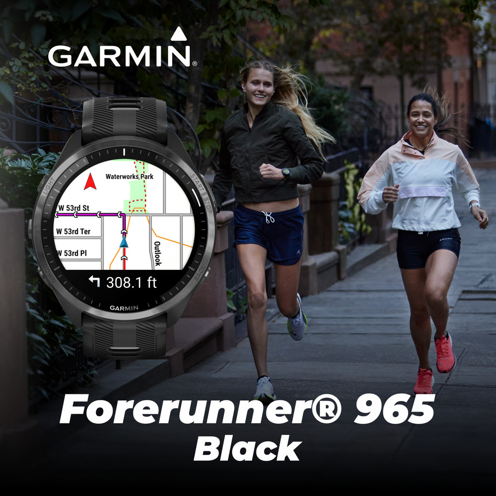 Garmin Forerunner 965 GPS Running Smartwatch AMOLED Gray DLC Titanium