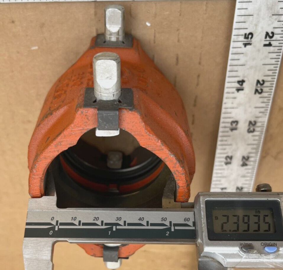 Victaulic P/N V960-2X2-PEC Plain End Coupling, Style 960