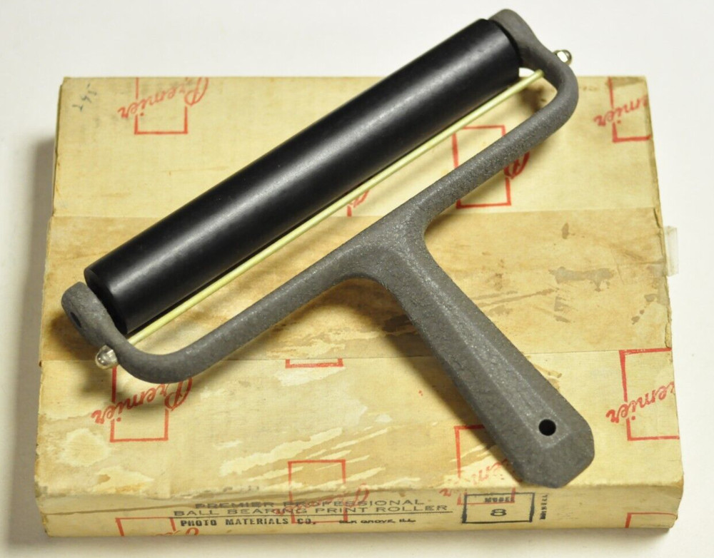 Premier hard rubber heavy duty print roller model 8.