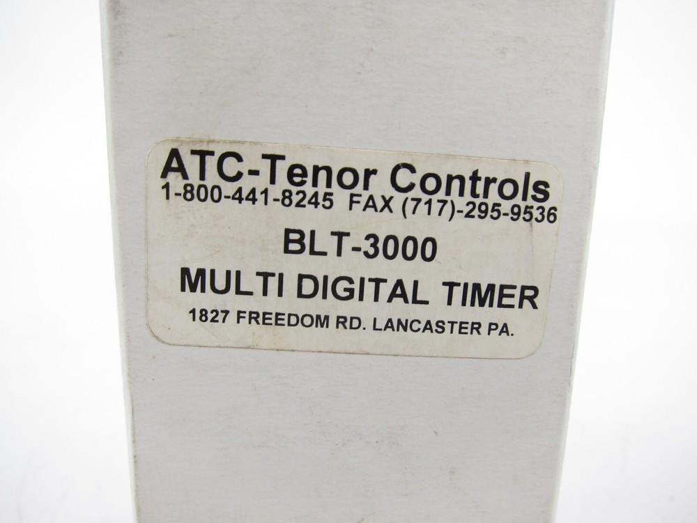NEW ATC-Tenor Controls BLT-3000 Multi Digital Timer BLT3000
