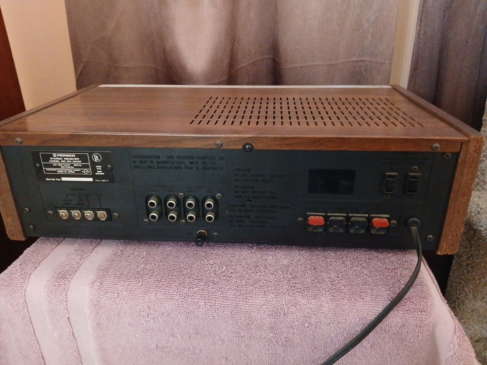 Vintage Pioneer SX-3400 Receiver