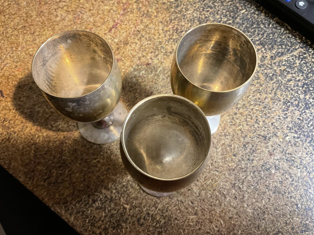 Silver Plate Goblets