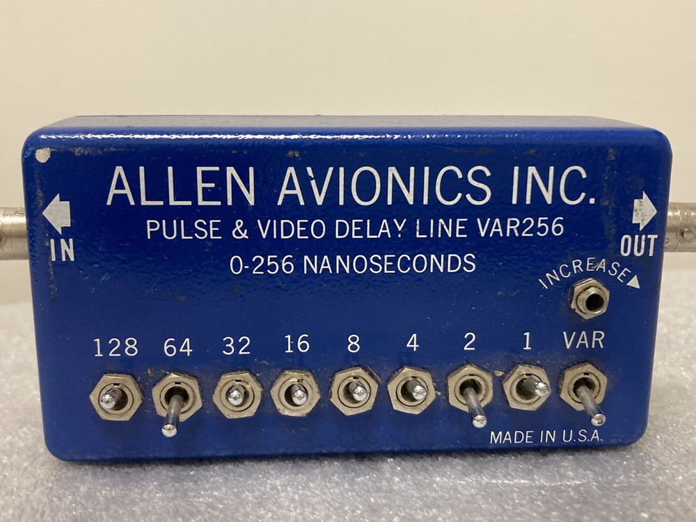Allen Avionics VAR-256 Pulse & Video Delay, Variable / Line 0-256 Nanoseconds