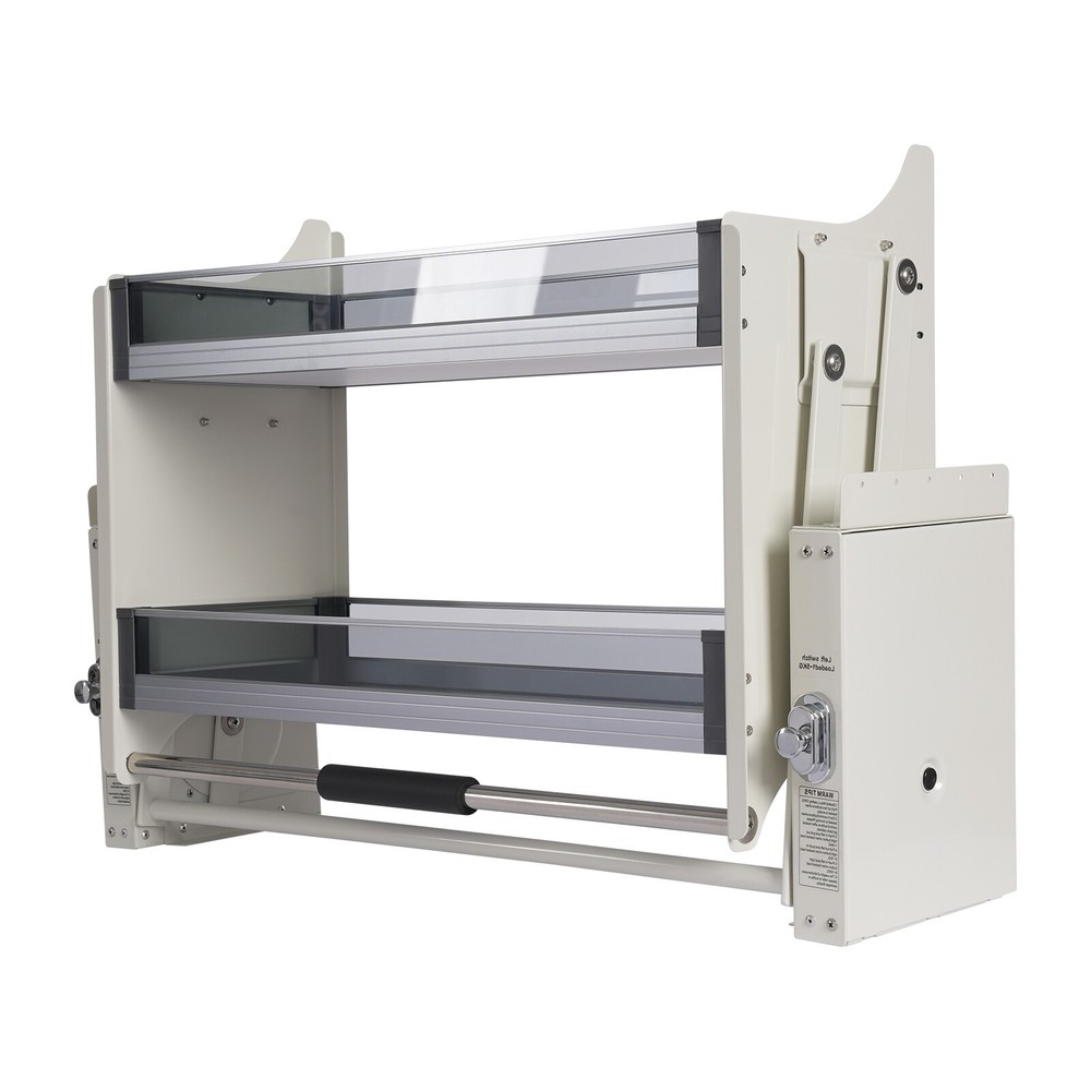 2-Tier Pull Down Shelf Upper Wall Cabinet Storage Organizer For 24inch Cabinet