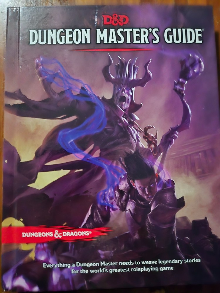 Dungeons and Dragons Dungeon Masters Guide D&D 5th Edition Hardcover