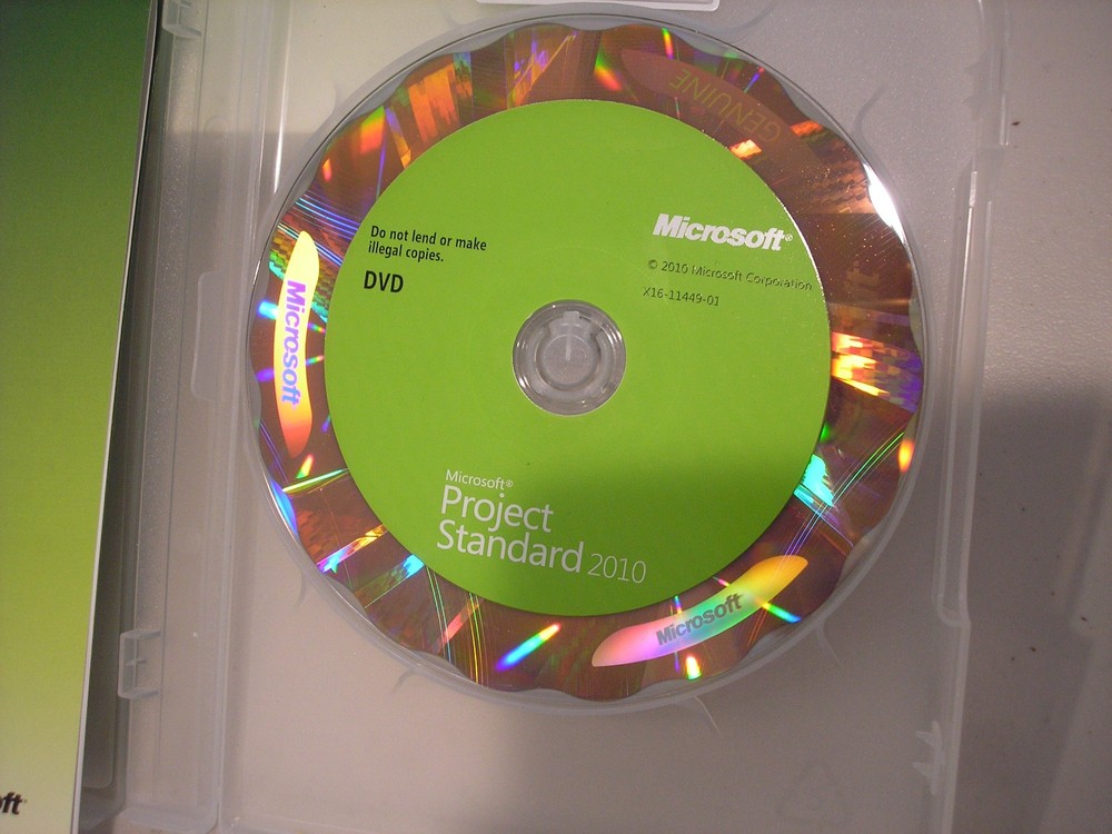 Microsoft Project 2010 Standard For 2 PCs Full Retail Version =NEW BOX=