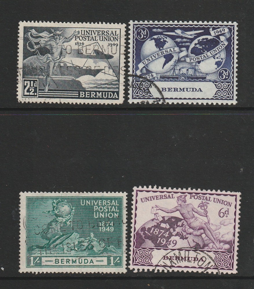 Bermuda 1949 UPU FU SG 130/33