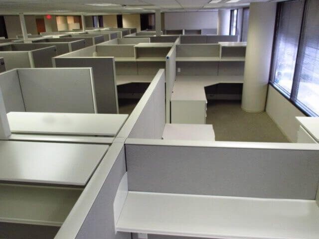 Haworth Premise Enhanced 90x96 Used Cubicles