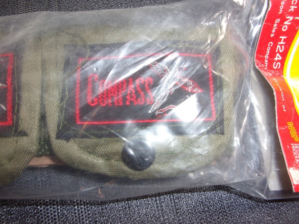 NESCO DELUXE SHELL BELT 3 POCKETS NEW IN PACKAGE H24S