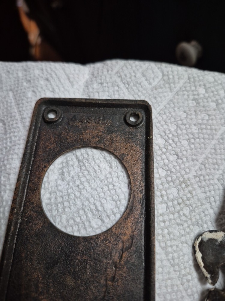 Solid Brass Antique Door Plate Escutcheon Set