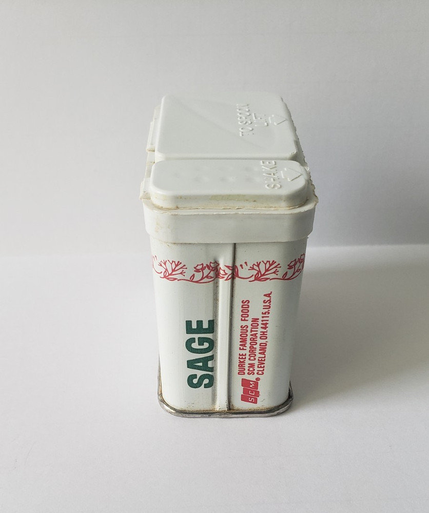 Durkee Ground SAGE Vintage TIN 1/2 oz.