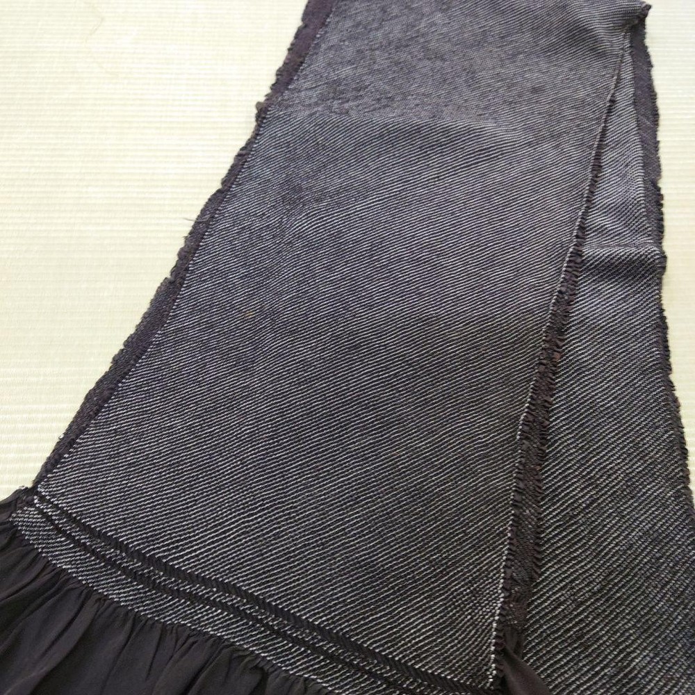 All-drawn pure silk Heiko obi
