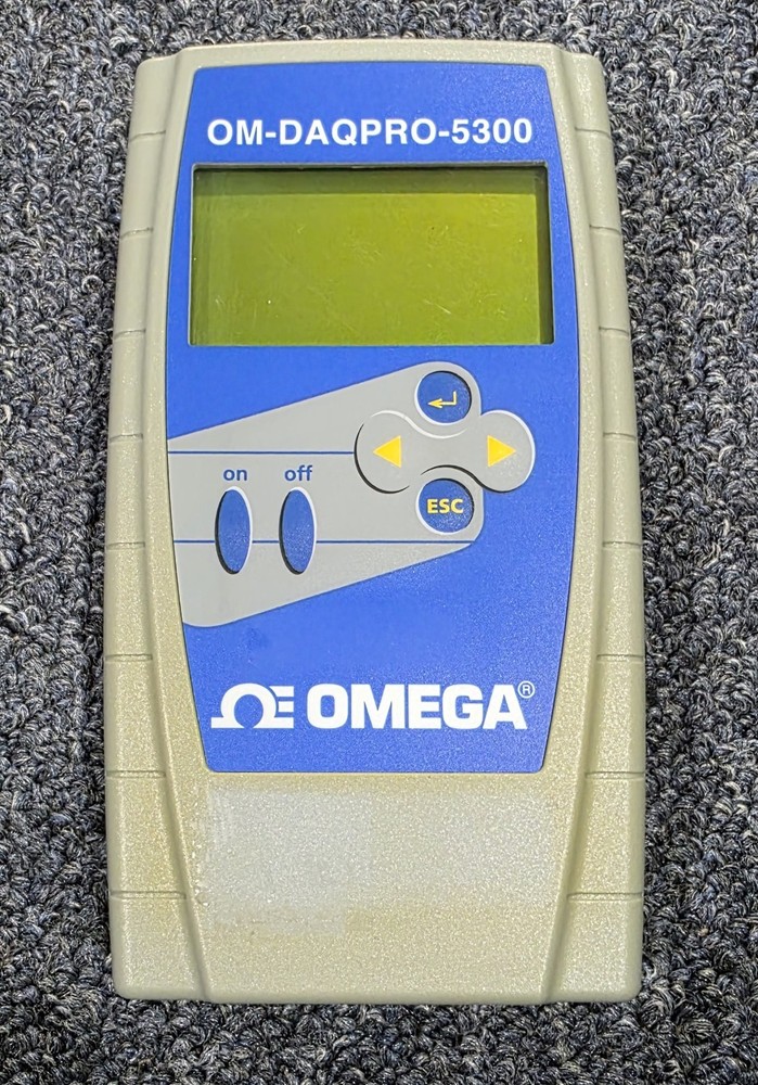 Pre Owned | Omega DB5300-OM / OM-DAQPRO-5300 8-Channel Handheld Data Logger Only
