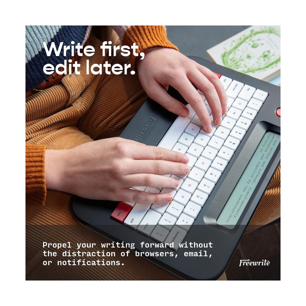 Freewrite Alpha | Distraction-Free Word Processor | Portable Digital Typewrit...