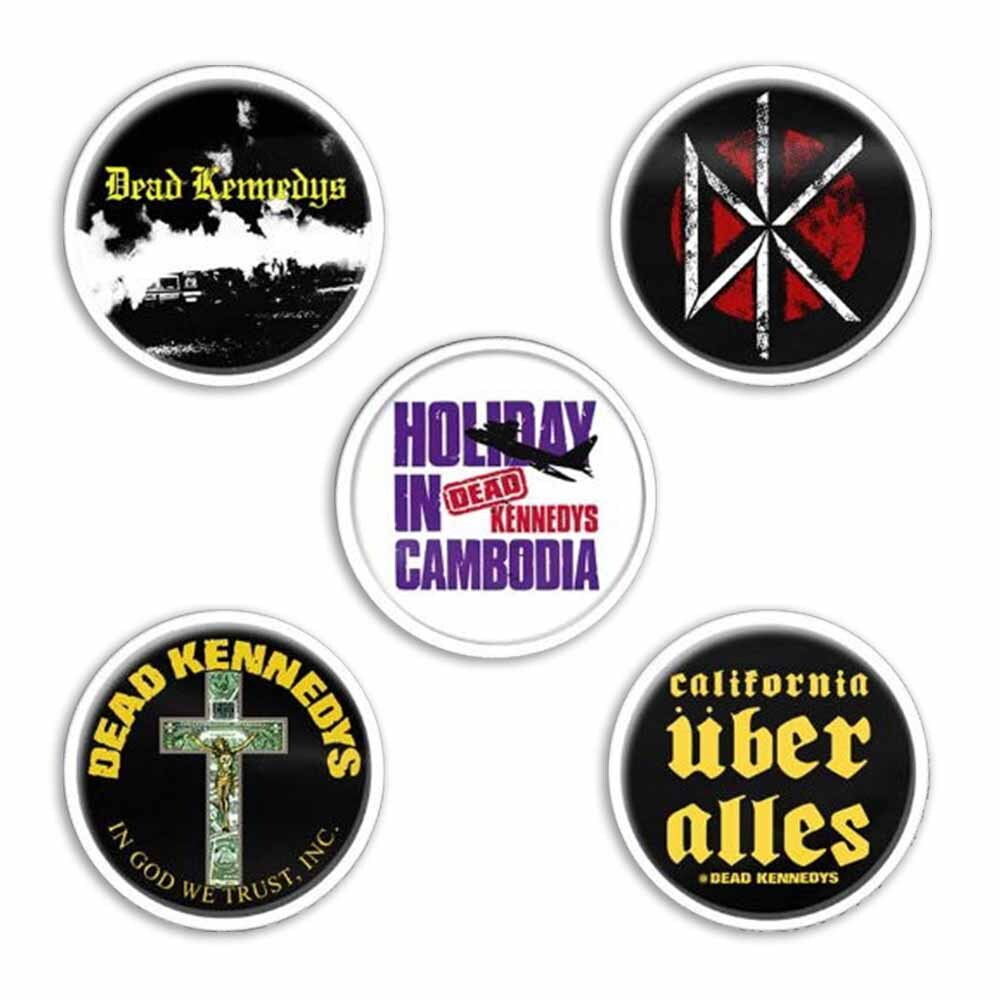 Dead Kennedys Button Badge Set (Set of 5)