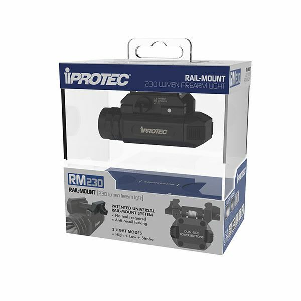 iProtec Rail-Mount 230 Lumen Firearm Light