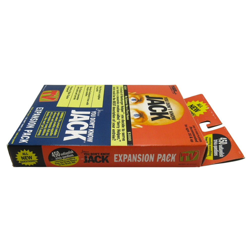 Tiger Electronics You Don't Know Jack Talking Tabletop Trivia Game + Expansion
