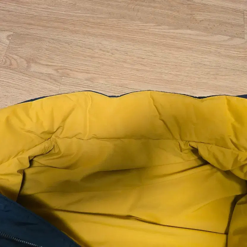 Umbro Double-Sided Yellow Goose Down Puffer Jacket