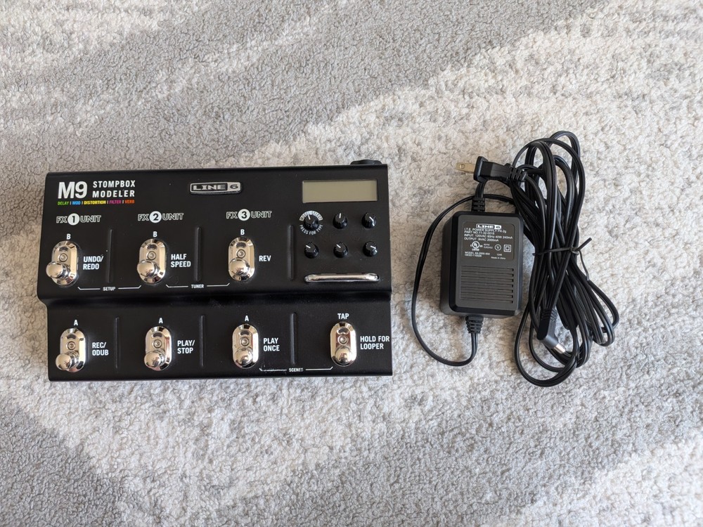 Line 6 6 M9 Stompbox Modeler Multi-Effects Guitar Effect Pedal