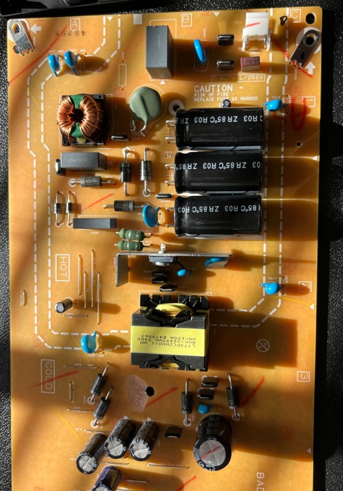 65’ Roku Smart Tv Electrical Components