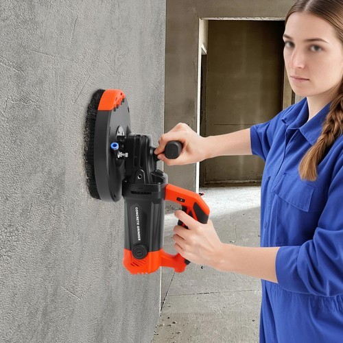 Angle Grinder Floor Grinding Machine Concrete Surface Grinder w/Dust Shroud