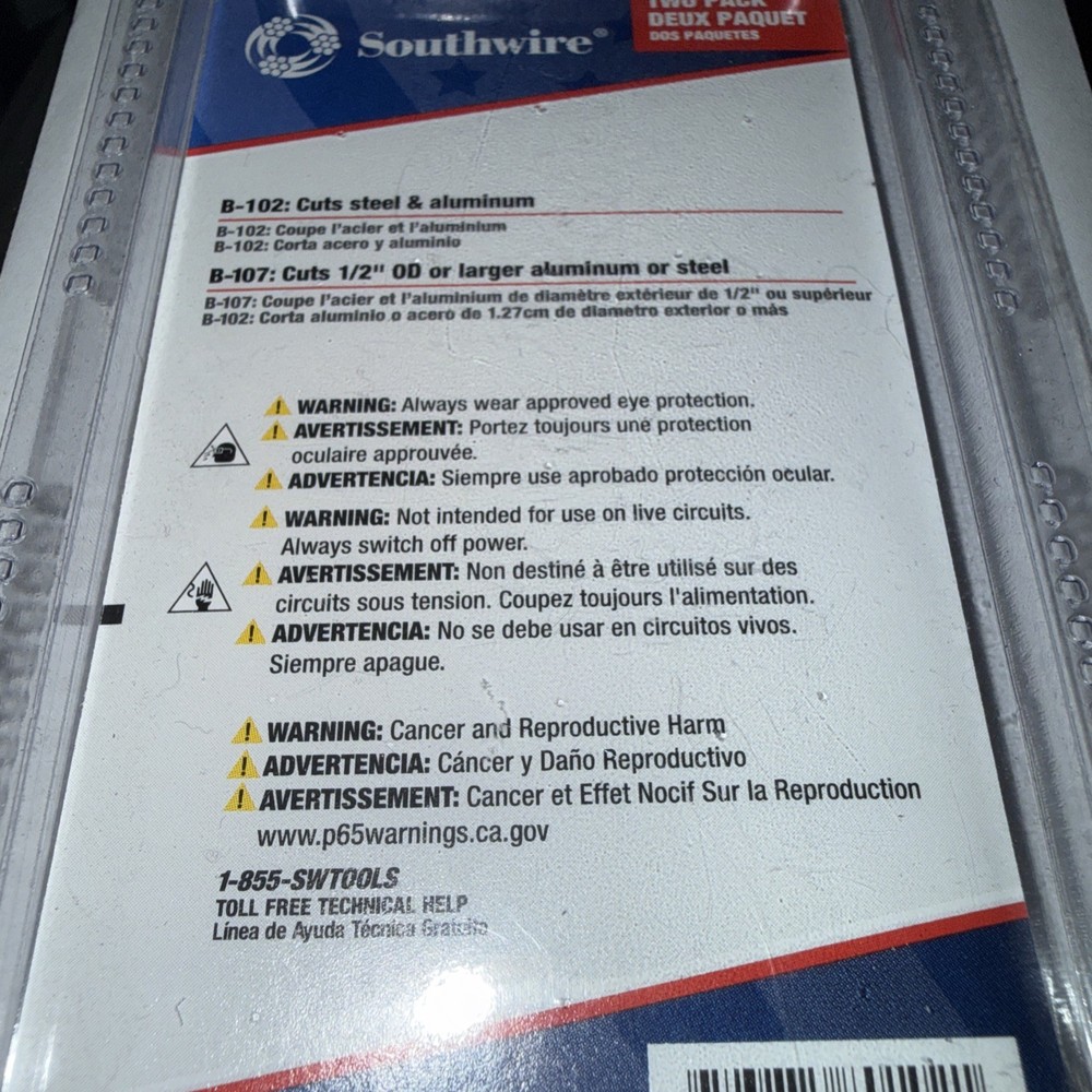 Southwire Roto Split Replacement Blades B-102