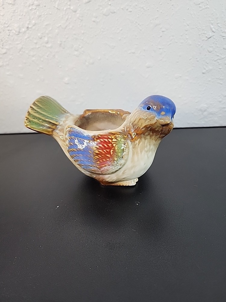 Colorful Ceramic Bird Tealight holder