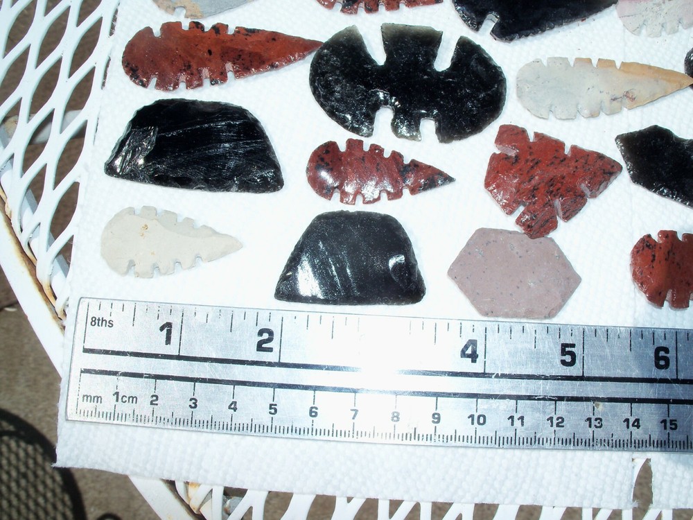 5 exotic Arrowheads per lot.