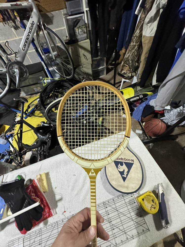 Vintage Le Coq Squash Racket - And Case