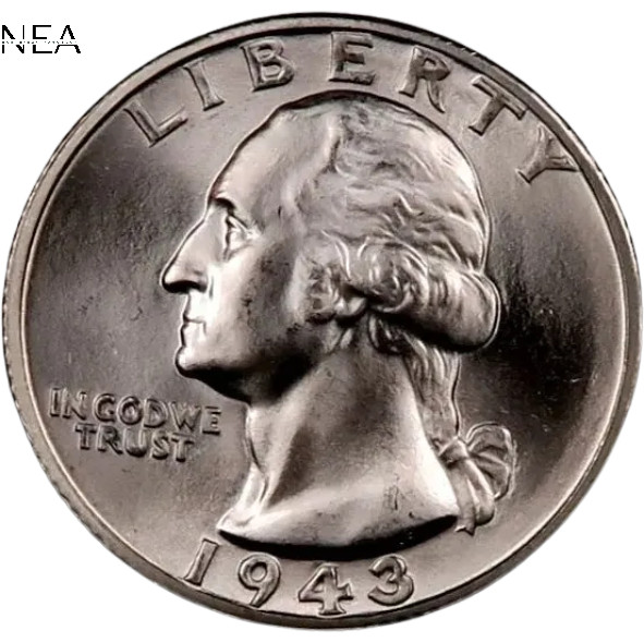 1943-D Washington Quarter ~ Gem BU ~ 90% Silver