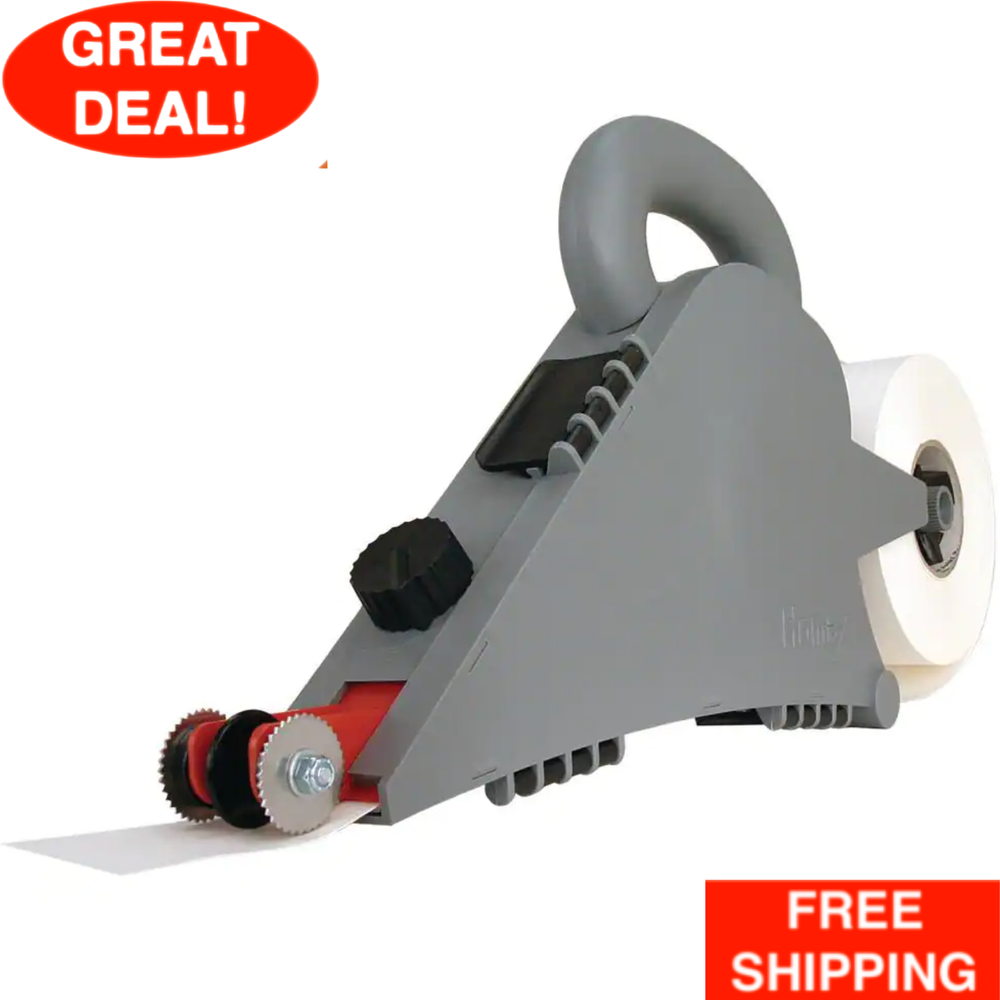 Drywall Taping Tool Plastic Dispenser Lightweight Adjustable Mud Control Knob