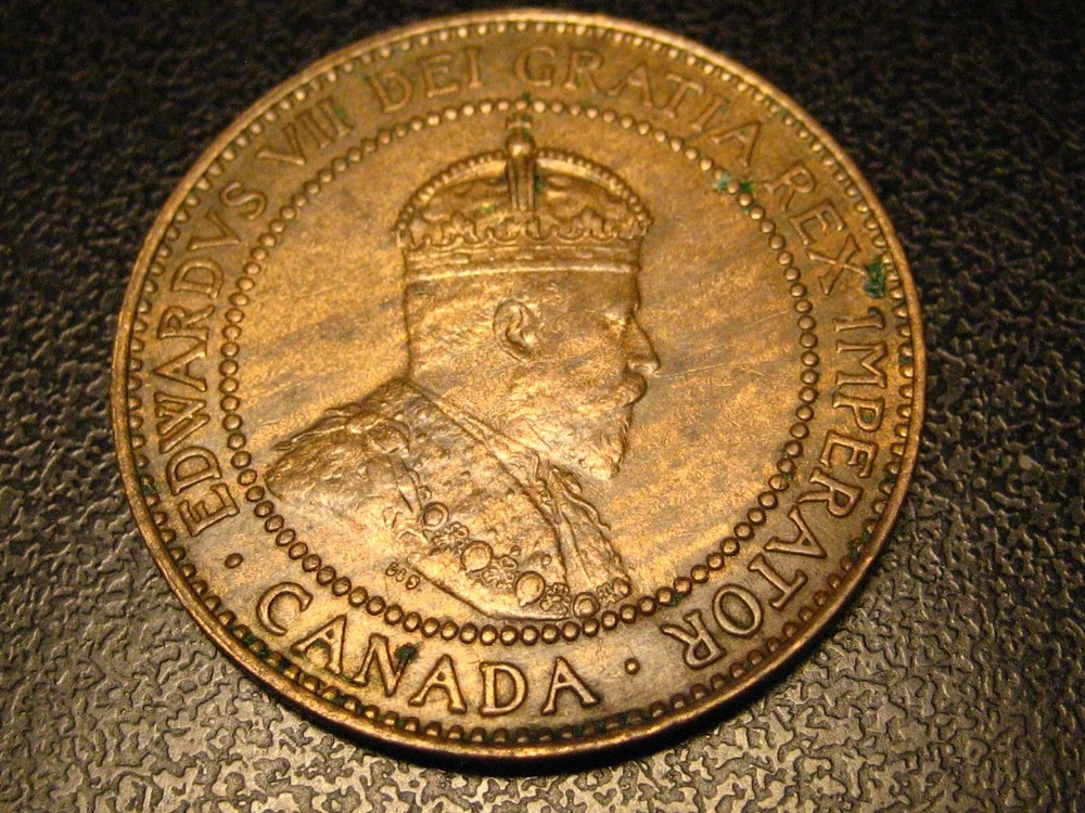 1908 Canadian Large Cent