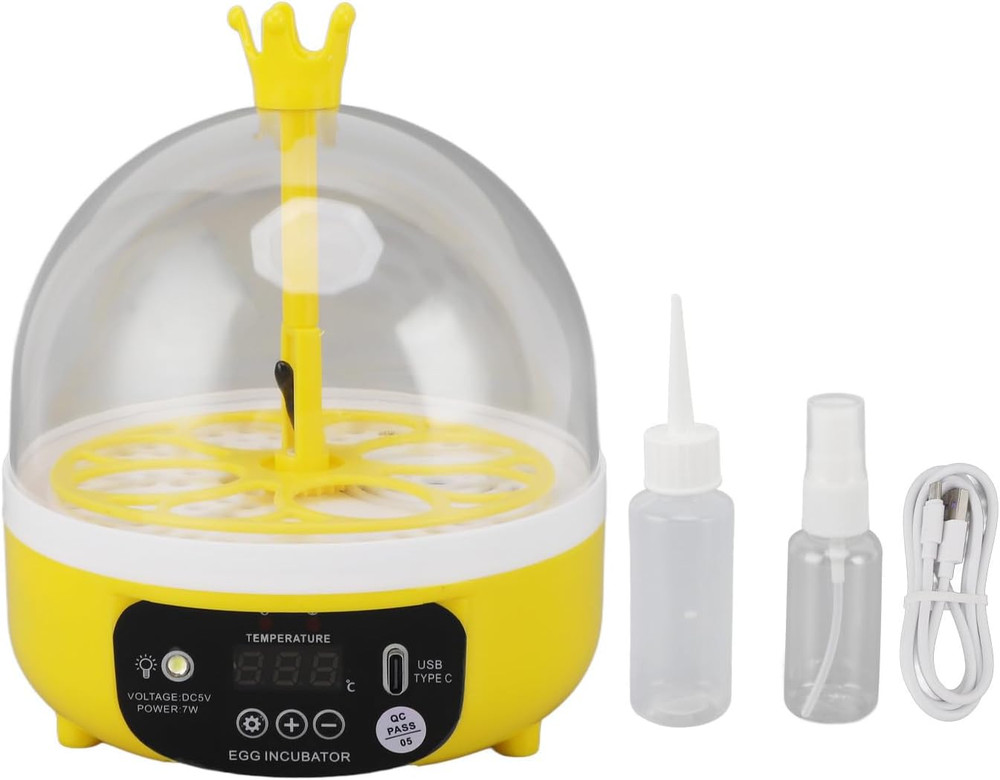 Incubators for Hatching Eggs, Egg Incubator with Automatic Temperature and Humid